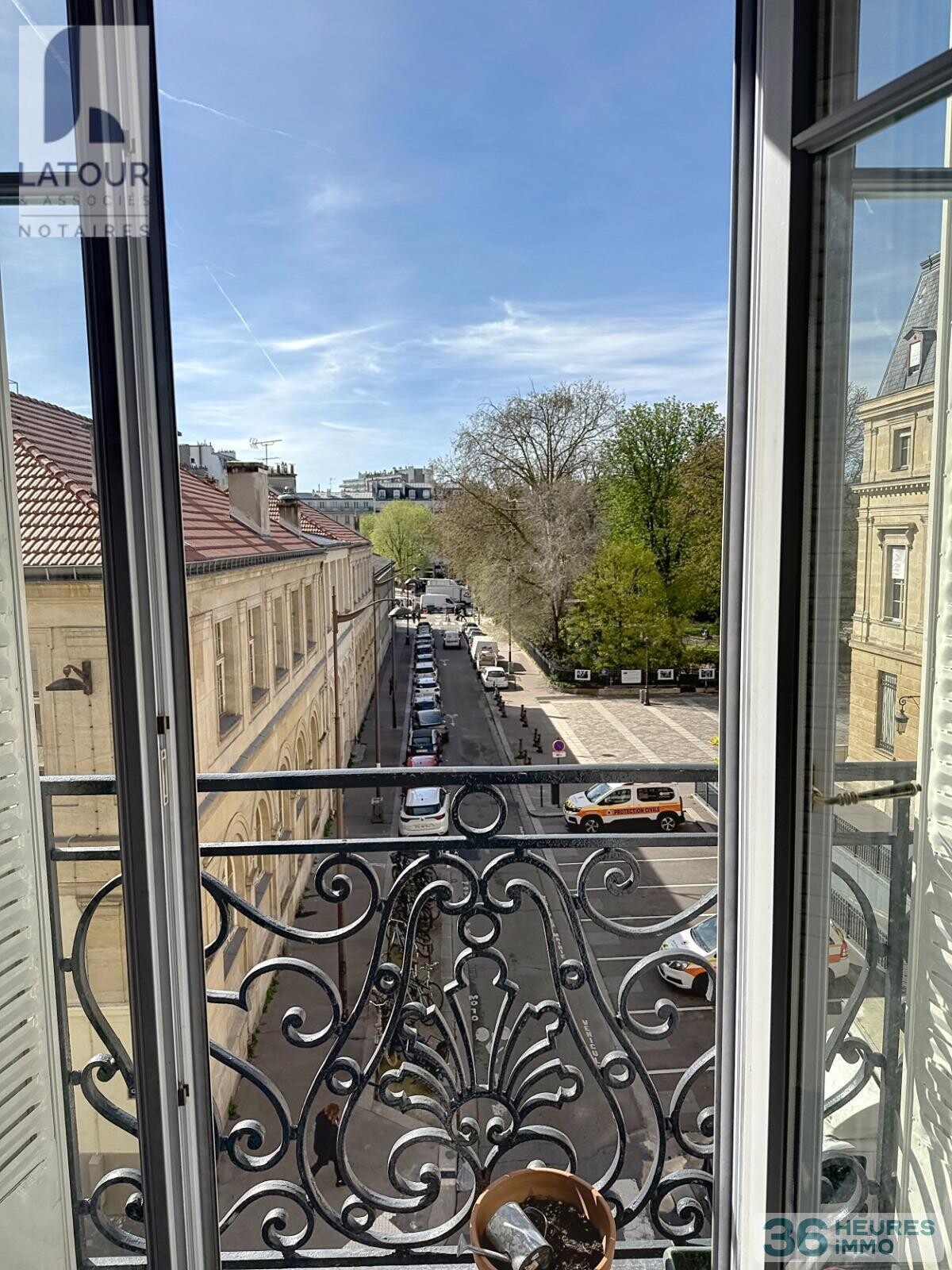 Appartement - 3ème étage plein sud traversant