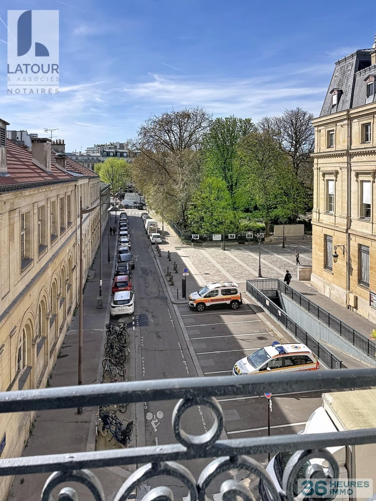 Appartement - 3ème étage plein sud traversant