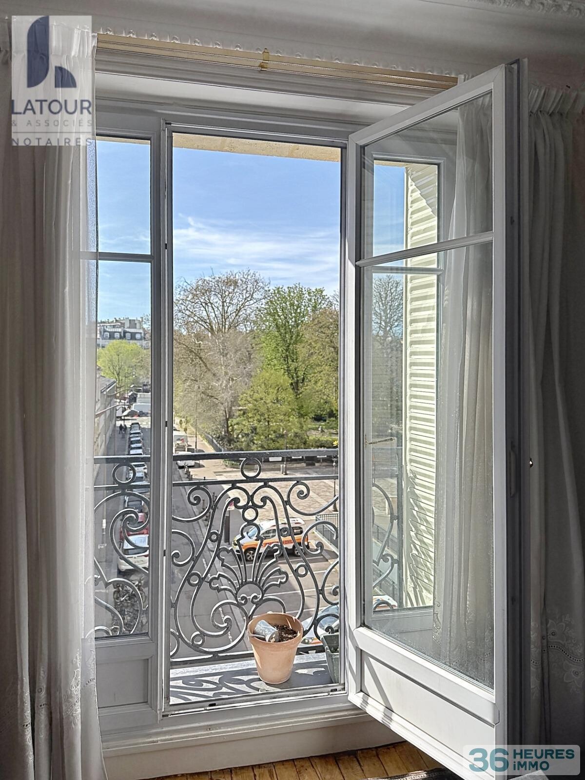 Appartement - 3ème étage plein sud traversant