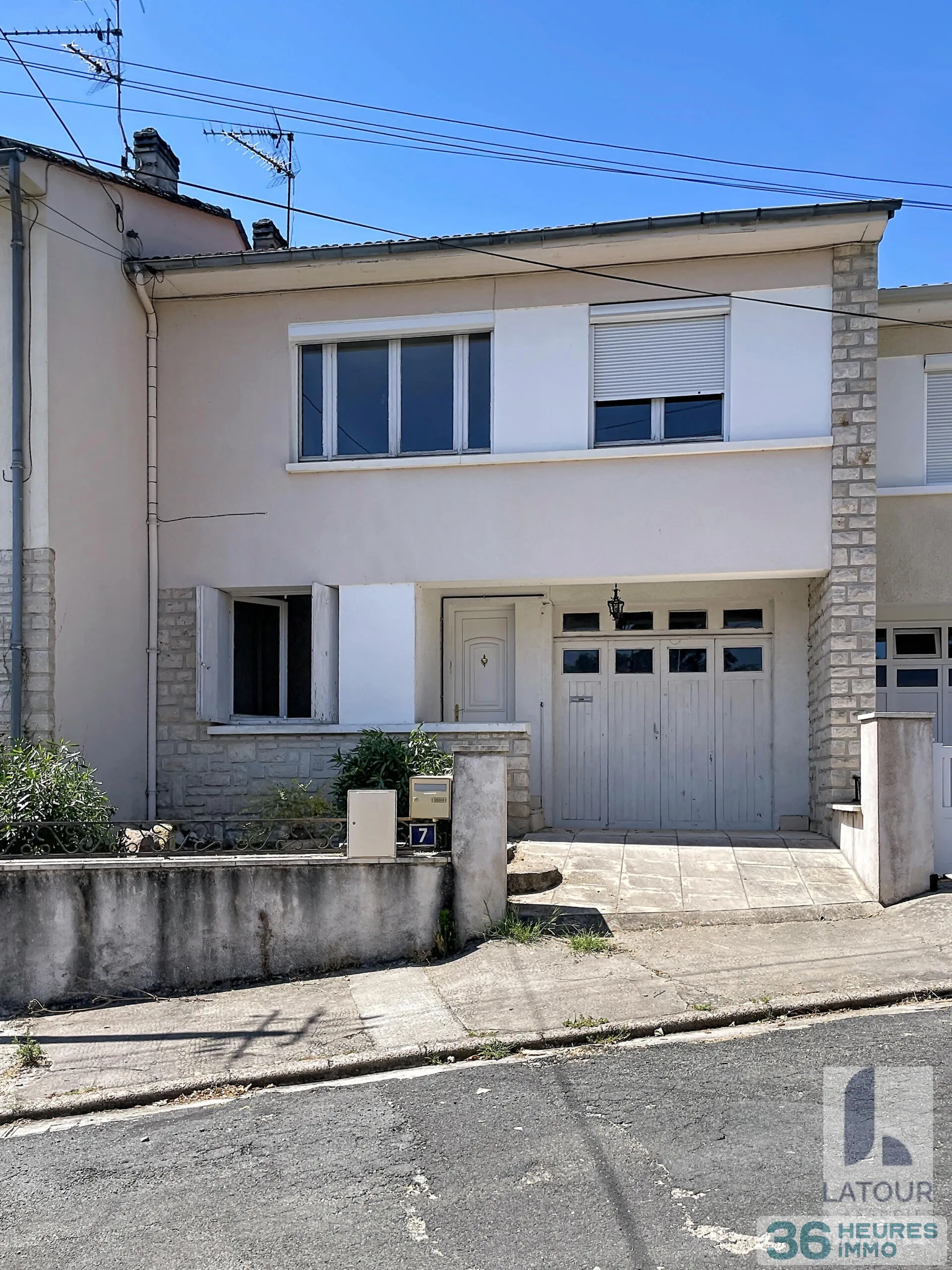 Maison à rénover avec jardin – Secteur calme proche de l'Hôpital de Périgueux